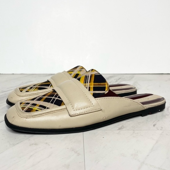 Franco Sarto Duval Square Toe Leather Mule 7M - Picture 1 of 14